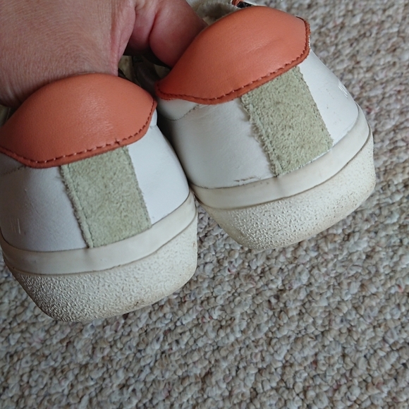 MADEWELL Sidewalk Sneakers in Snake Embossed Leather Wave Edition size 7.5 - Picture 11 of 16